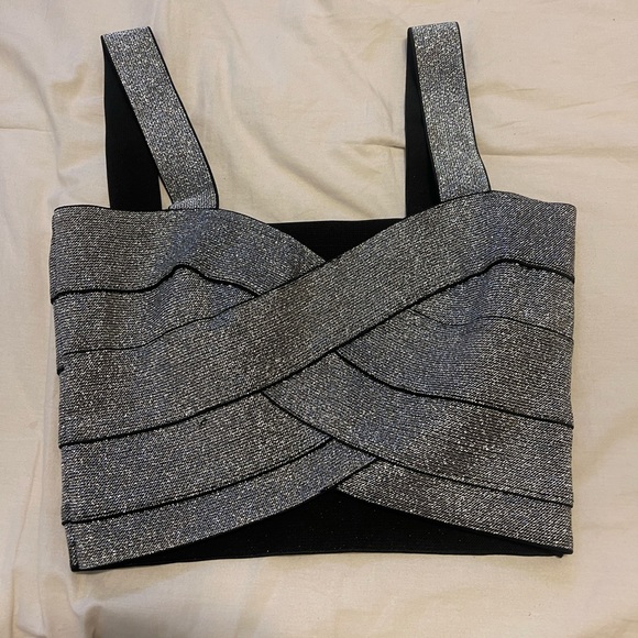 Shiny Silver Crop - Picture 1 of 3